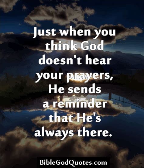 God Hears Your Prayers Quotes Shortquotescc