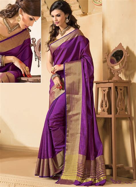 Honoured Purple Kanchipuram Silk Saree Saree Bridesmaid Saree Silk