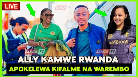 Warembo Wa Rwanda Wampokea Ally Kamwe Kama Mfalme Apata Mke Wa Kuoa