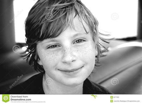 Boy In Black And White Stock Photo Image Of Model Child 877162