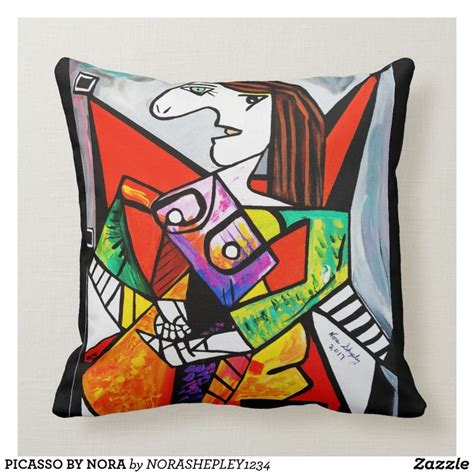 Picasso By Nora Throw Pillow In 2021 Throw Pillows