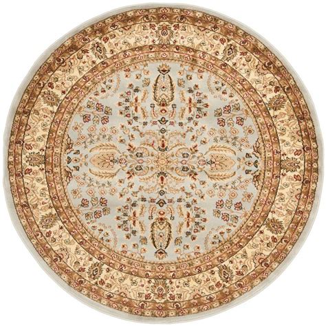 These large 10' diameter rugs have really increased in popularity during recent years, as open floor plans allow for more generous sized tables and chairs. Safavieh Lyndhurst Gray/Beige 7 ft. x 7 ft. Round Area Rug ...
