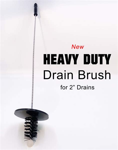 Commercial Brush For Cleaning 2 Inch Drains Drain Net