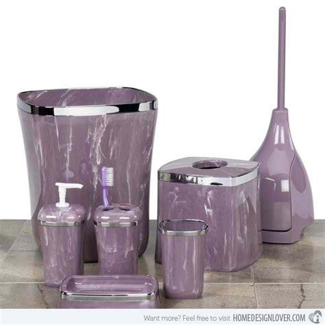 15 Elegant Purple Bathroom Accessories Home Design Lover Purple