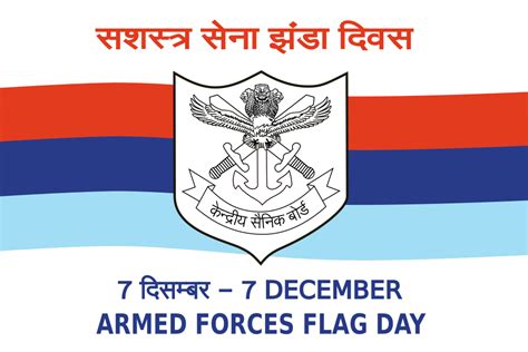 Armed Forces Flag Day सशस्त्र सेना ध्वज दिन