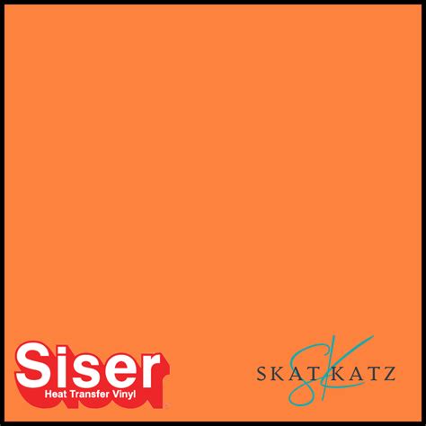 Siser Easyweed Eco Stretch Orange Soda Skat Katz Heat Transfer