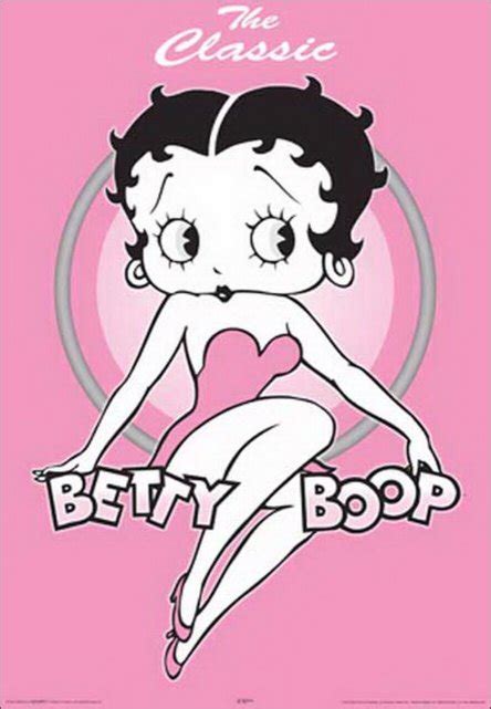 Betty Boop Pink Poster 24795