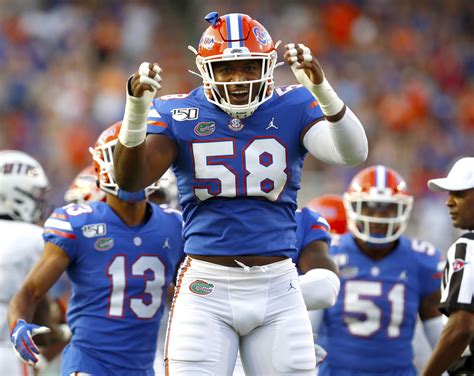 Game Time Decisions For Floridas Defensive Ends Mullen Says
