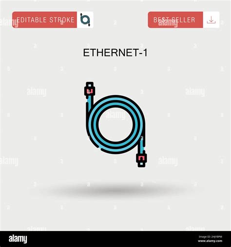 Network Cables Switches Stock Vector Images Alamy