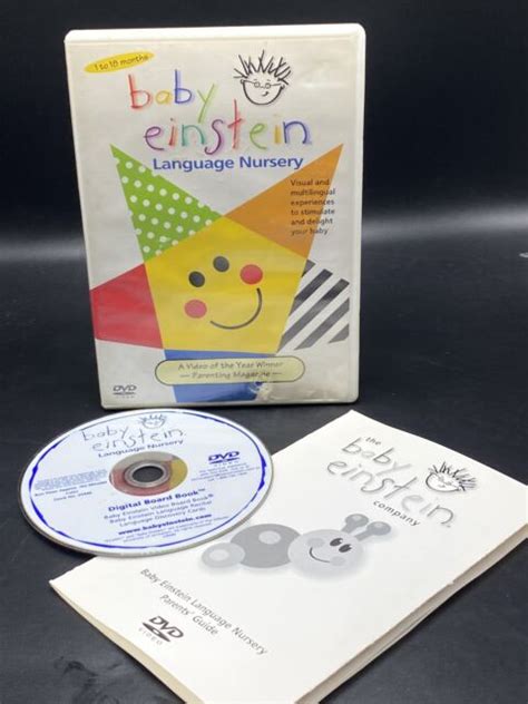 Baby Einstein Language Nursery Dvd 2002 For Sale Online Ebay