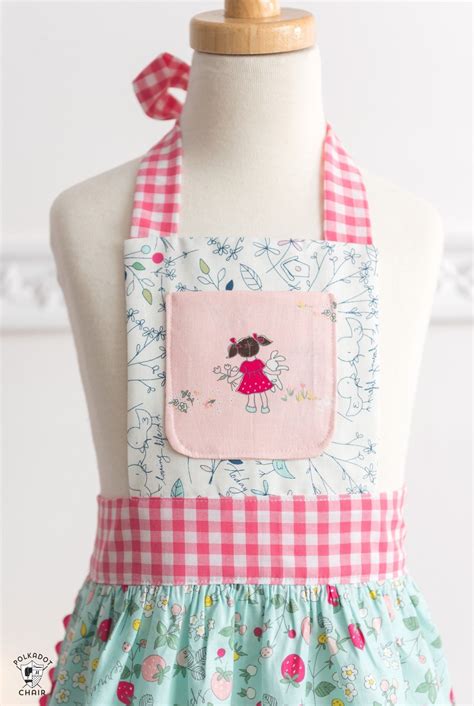 Apron Sewing Pattern How To Sew Childrens Aprons A Free Childs Apron