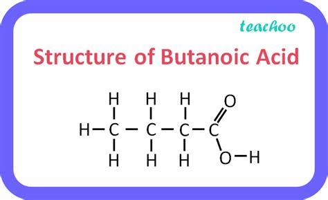 Draw Structures And Identify Functional Group Present In I Butanoic