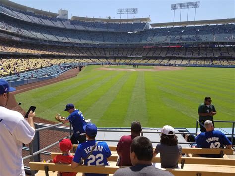 Dodger Stadium Seating Map