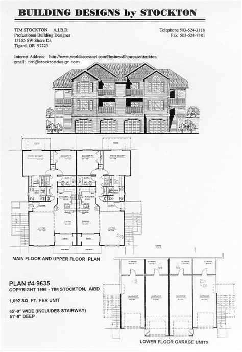 Building Designs By Stockton Plan 4 9635