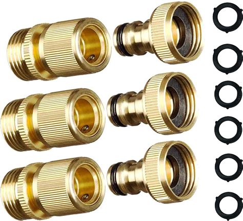 Buy Maxflo Garden Hose Quick Connect Garden Hose Fittings 3 Pack