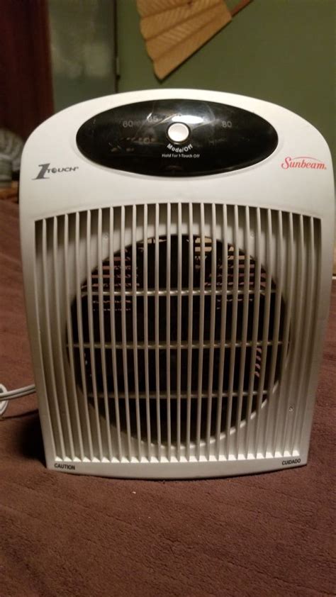 Sunbeam Space Heater 1 Touch Hilow 50 Off Retail For Sale In