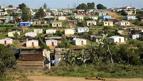 Houses In A South African Township Stock Image Image Of Township