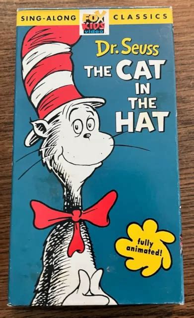 DR SEUSS THE Cat In The Hat Sing Along Classics VHS 1985 14 95 PicClick