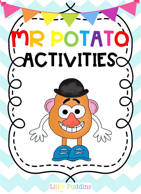 Mr Potato Head Free Printable En 2020 Jeu Educatif Idée De Jeux