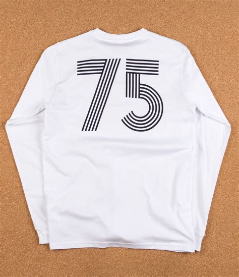 Post Details Decades Class Of 75 Long Sleeve T Shirt White Flatspot