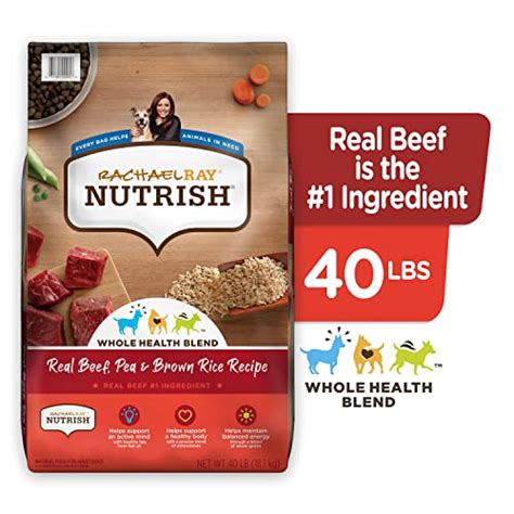 Rachael Ray Nutrish Premium Natural Dry Dog Food Real Beef Pea