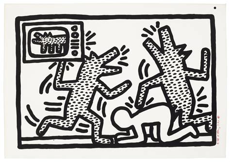 Keith Haring 1958 1990 Untitled 2 From Untitled 1 6 Christies