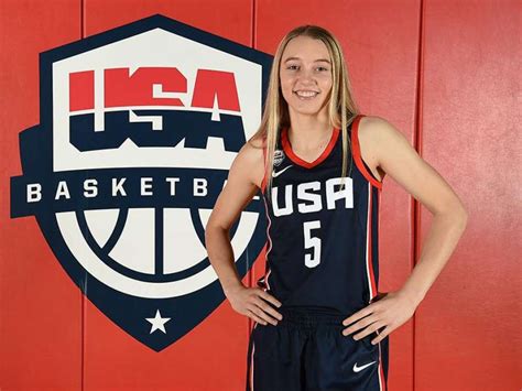 Paige bueckers twirls a pencil in her hand and stares at the blank form. UConn's Paige Bueckers named USA Basketball athlete of the ...