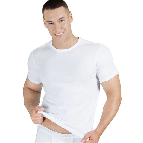 Lyst Calvin Klein Body Slim Fit T Shirt Pack In White For Men