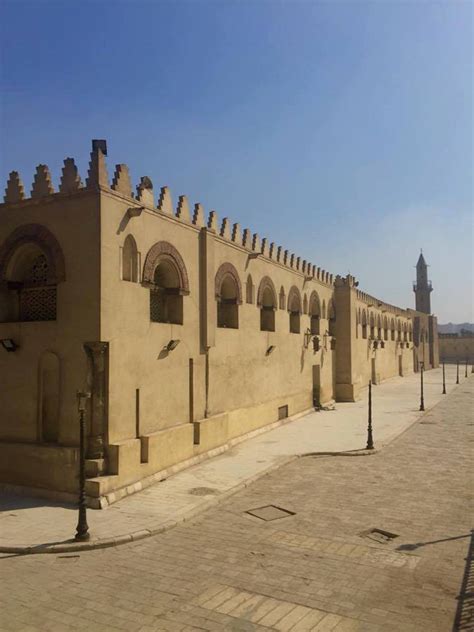 A lot of reconstruction works have been made in the most and one of the most important about these. Jami' 'Amr ibn al-'As | Exterior view along the southeast ...
