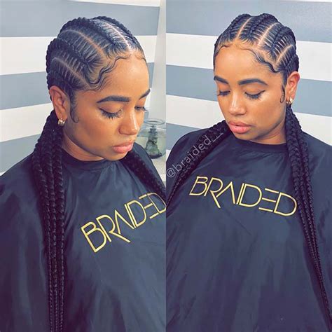 43 Cool Ways To Wear Feed In Cornrows Stayglam