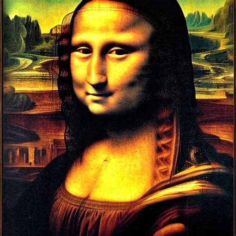 Mona Lisa Painting Da Vinci Openart
