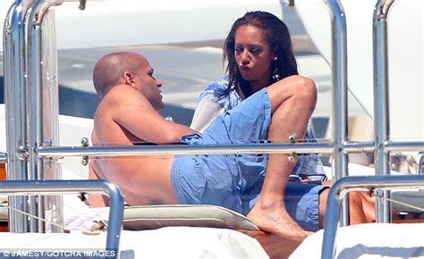 Mel B Turns Up The Heat In Cannes As She Straddles Husband Stephen