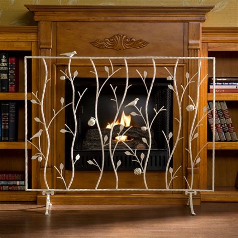 10 Awesome Fireplaces Screens Interior Design Design News And