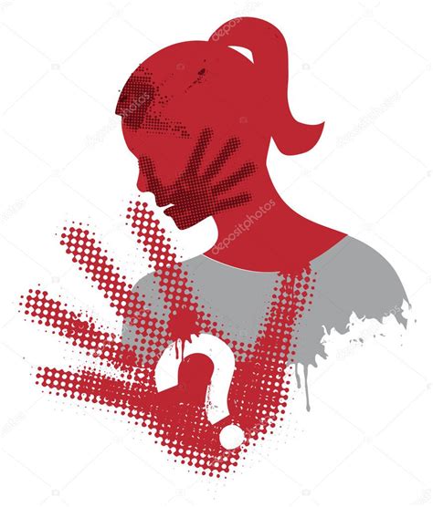 Violence Against Woman Stock Vector Image By ©chachar 84605646