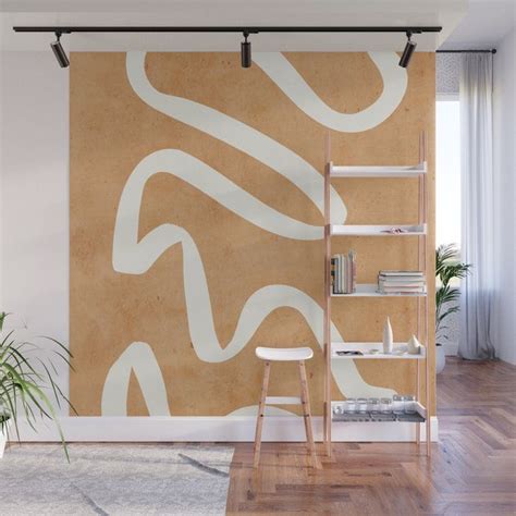 Buy Abstract Minimal 31 Wall Mural By Thindesign Worldwide Shipping