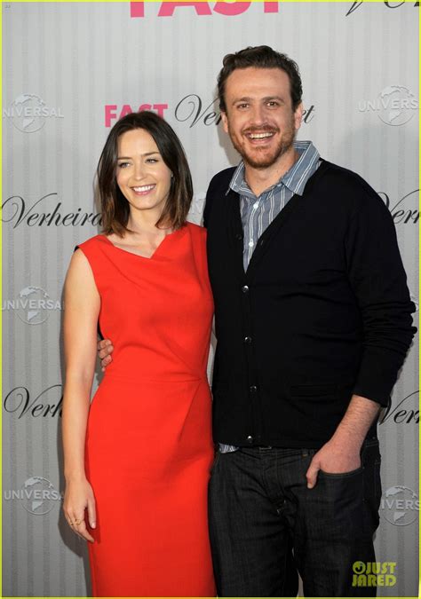 Emily Blunt Jason Segel Five Year Engagement In Germany Photo