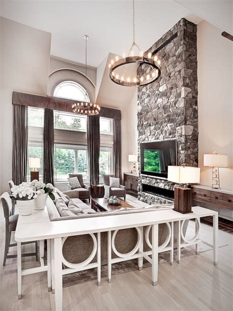 Read more about how to style a console table behind a couch (4 ways!) Behind Sofa Console Table | Houzz