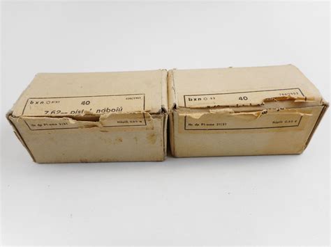 762 X 25 Czech Ammo On Stripper Clips Switzers Auction And Appraisal