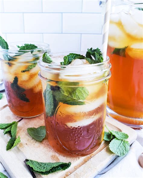 Simple Honey Mint Green Iced Tea Beautiful Eats And Things