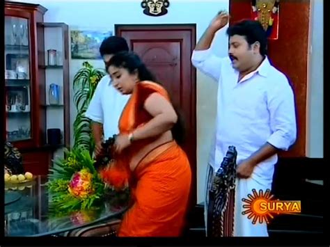 Actress Sneha Sona Nair Latest Hot Photos In Saree From Surya Tv Serial