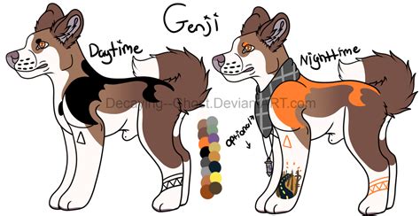 Genji Reference Sheet By Decaying Ghost On Deviantart