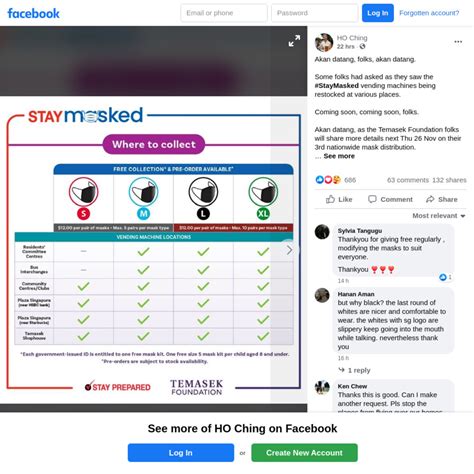 On july 22, the junta reported that 736,000 sinopharm vaccines arrived in myanmar from china. Free Black Face Mask for Singapore Residents from Temasek ...