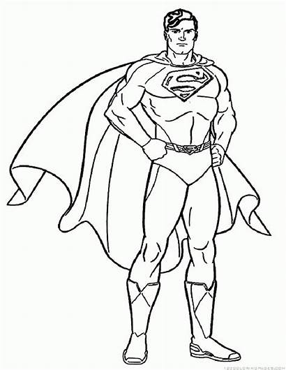 Superman Pages Superhero Coloring Zoom Flying 123coloringpages
