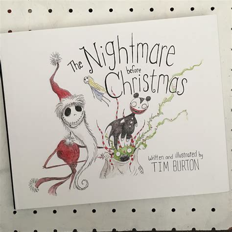 The Nightmare Before Christmas Picture Book By Tim Burton The