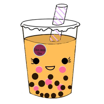 Bubble tea happy small people characters and vector. Bobalicious Boba by Daniel McGloin