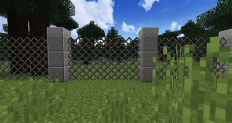Chain Link Fence Texture Minecraft Pe Texture Packs