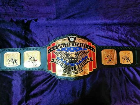 Wwe United States Heavyweight Zinc Championship Belt Zees Belts