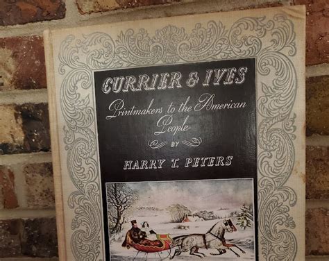1942 Currier And Ives By Harry T Peters Printmaker To The American