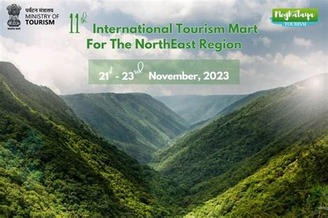 International Tourism Mart To Be Organised At Shillong Meghalaya From