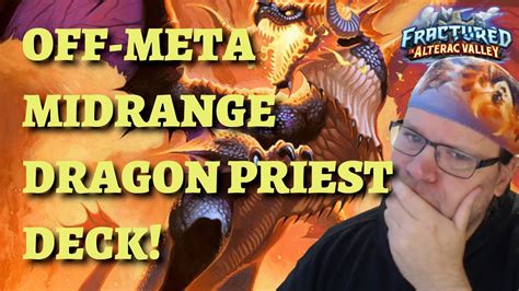 Off Meta Midrange Dragon Priest Deck Hearthstone Alterac Valley YouTube